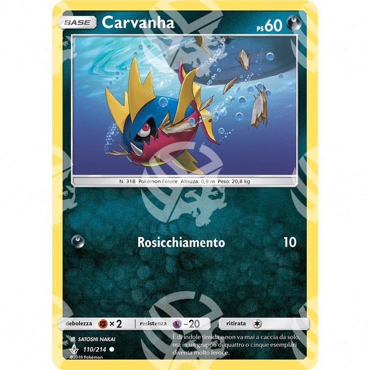 Legami Inossidabili - Carvanha - 110/214 - Warcard - Legami Inossidabili - Carvanha - 110/214 i prezzi più bassi sul mercato, solo da www.warcardshop.com! Carte singole, box, buste e mazzi.