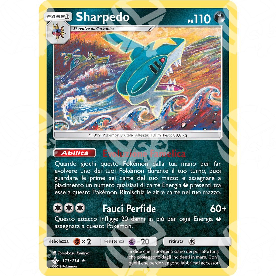 Legami Inossidabili - Sharpedo - 111/214 - Warcard - Legami Inossidabili - Sharpedo - 111/214 i prezzi più bassi sul mercato, solo da www.warcardshop.com! Carte singole, box, buste e mazzi.