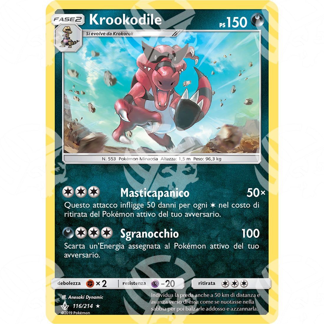 Legami Inossidabili - Krookodile - 116/214 - Warcard - Legami Inossidabili - Krookodile - 116/214 i prezzi più bassi sul mercato, solo da www.warcardshop.com! Carte singole, box, buste e mazzi.