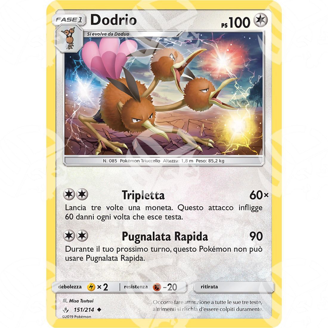 Legami Inossidabili - Dodrio - 151/214 - Warcard - Legami Inossidabili - Dodrio - 151/214 i prezzi più bassi sul mercato, solo da www.warcardshop.com! Carte singole, box, buste e mazzi.