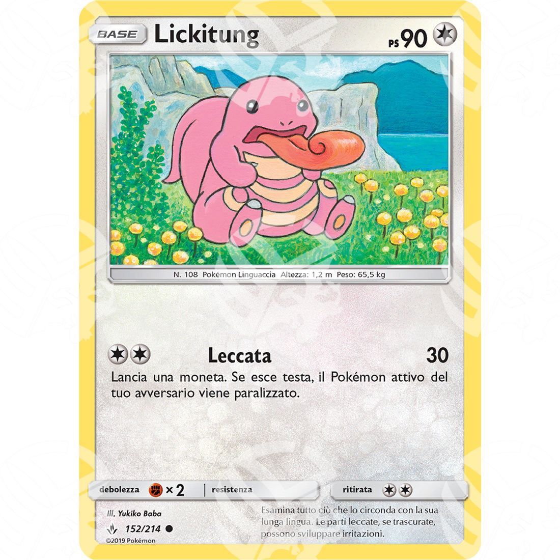 Legami Inossidabili - Lickitung - 152/214 - Warcard - Legami Inossidabili - Lickitung - 152/214 i prezzi più bassi sul mercato, solo da www.warcardshop.com! Carte singole, box, buste e mazzi.