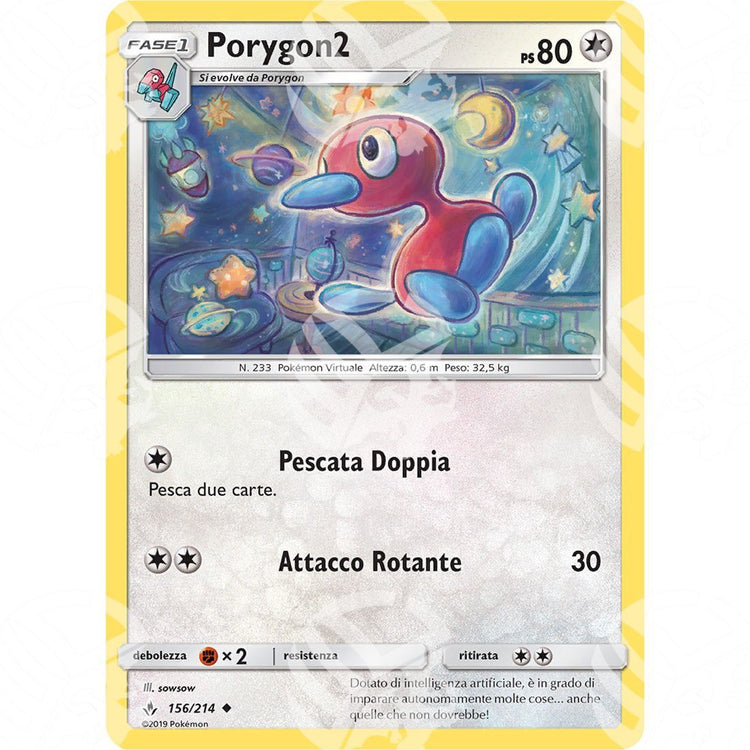 Legami Inossidabili - Porygon2 - 156/214 - Warcard - Legami Inossidabili - Porygon2 - 156/214 i prezzi più bassi sul mercato, solo da www.warcardshop.com! Carte singole, box, buste e mazzi.