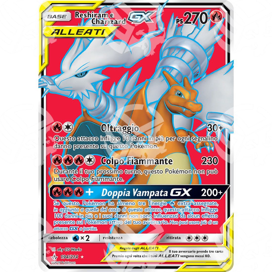 Legami Inossidabili - Reshiram & Charizard GX - Ultra Rare 194/214 - Warcard - Legami Inossidabili - Reshiram & Charizard GX - Ultra Rare 194/214 i prezzi più bassi sul mercato, solo da www.warcardshop.com! Carte singole, box, buste e mazzi.