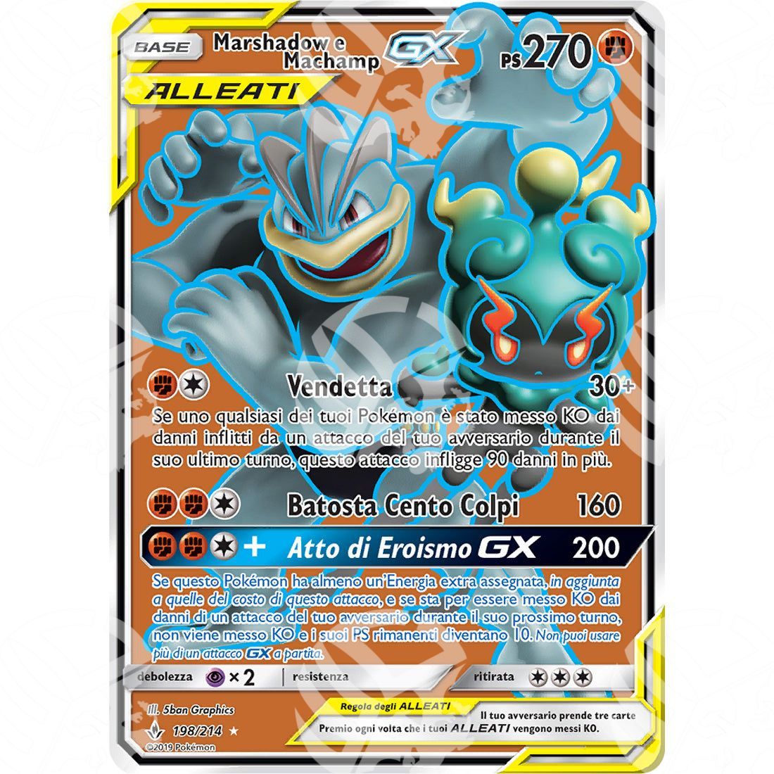 Legami Inossidabili - Marshadow & Machamp GX - Ultra Rare 198/214 - Warcard - Legami Inossidabili - Marshadow & Machamp GX - Ultra Rare 198/214 i prezzi più bassi sul mercato, solo da www.warcardshop.com! Carte singole, box, buste e mazzi.