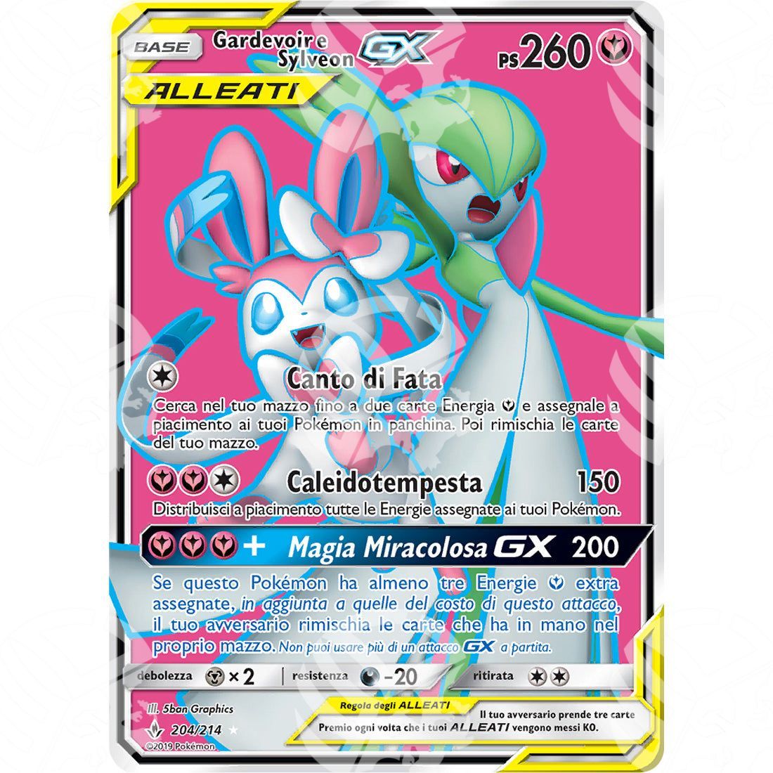 Legami Inossidabili - Gardevoir & Sylveon GX - Ultra Rare 204/214 - Warcard - Legami Inossidabili - Gardevoir & Sylveon GX - Ultra Rare 204/214 i prezzi più bassi sul mercato, solo da www.warcardshop.com! Carte singole, box, buste e mazzi.