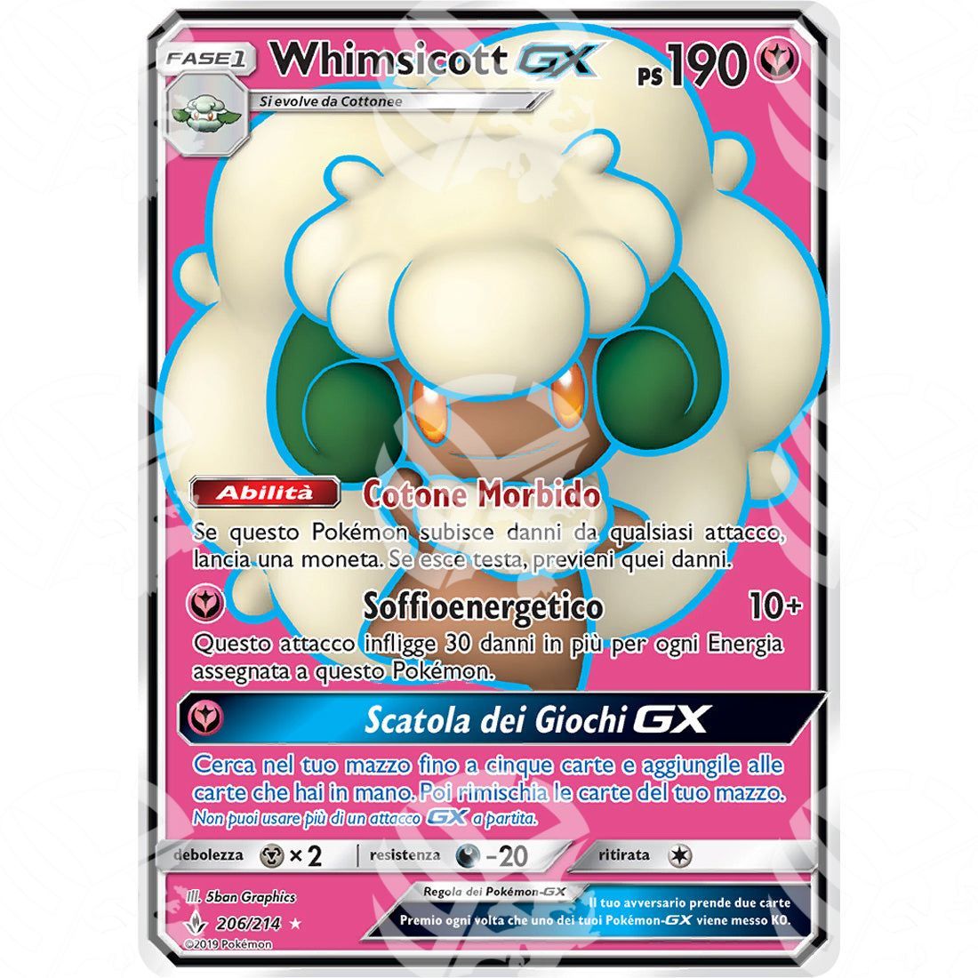 Legami Inossidabili - Whimsicott GX - Ultra Rare 206/214 - Warcard - Legami Inossidabili - Whimsicott GX - Ultra Rare 206/214 i prezzi più bassi sul mercato, solo da www.warcardshop.com! Carte singole, box, buste e mazzi.