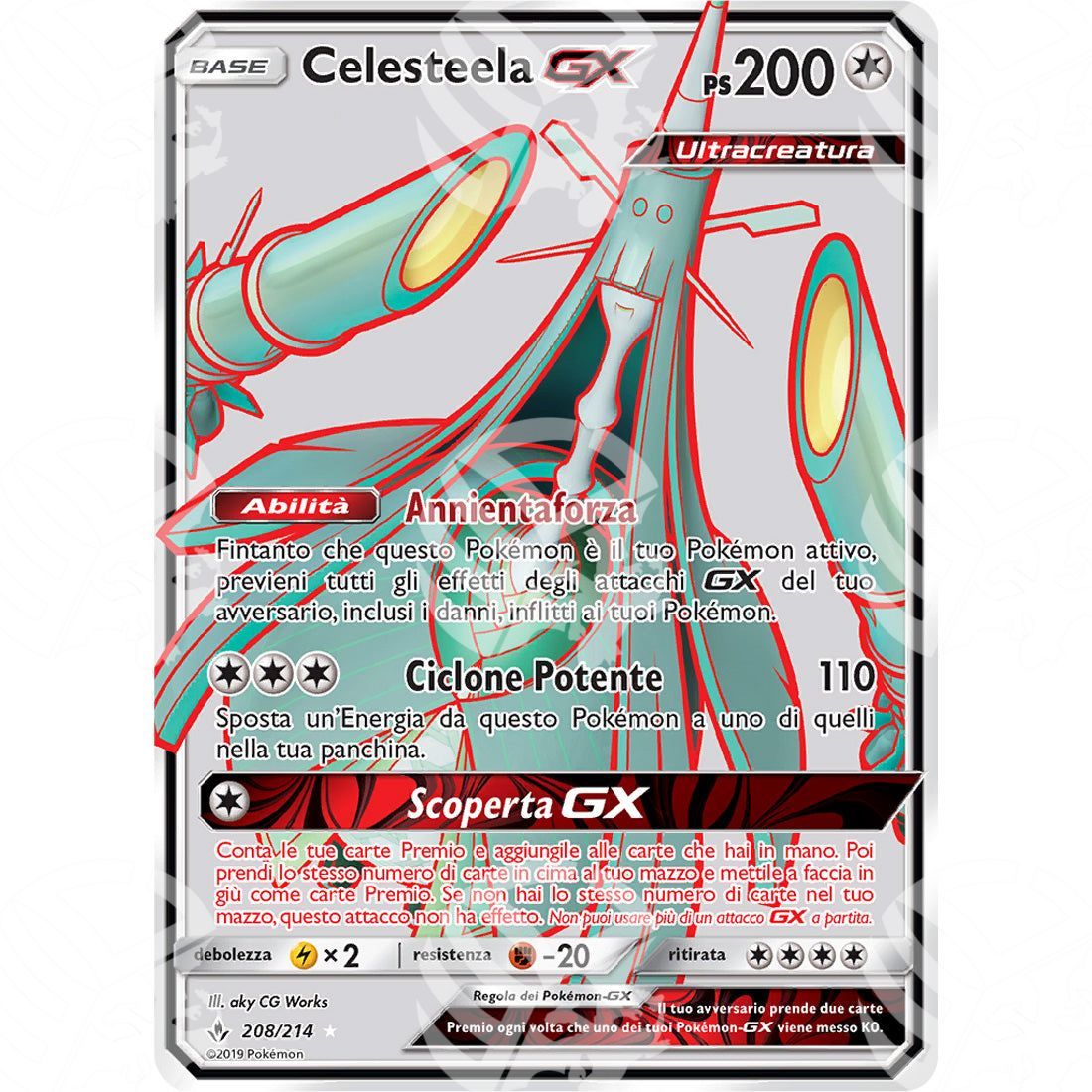 Legami Inossidabili - Celesteela GX - Ultra Rare 208/214 - Warcard - Legami Inossidabili - Celesteela GX - Ultra Rare 208/214 i prezzi più bassi sul mercato, solo da www.warcardshop.com! Carte singole, box, buste e mazzi.