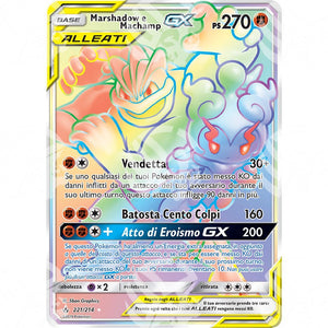 Legami Inossidabili - Marshadow & Machamp GX - Rainbow Rare 221/214 - Warcard - Legami Inossidabili - Marshadow & Machamp GX - Rainbow Rare 221/214 i prezzi più bassi sul mercato, solo da www.warcardshop.com! Carte singole, box, buste e mazzi.