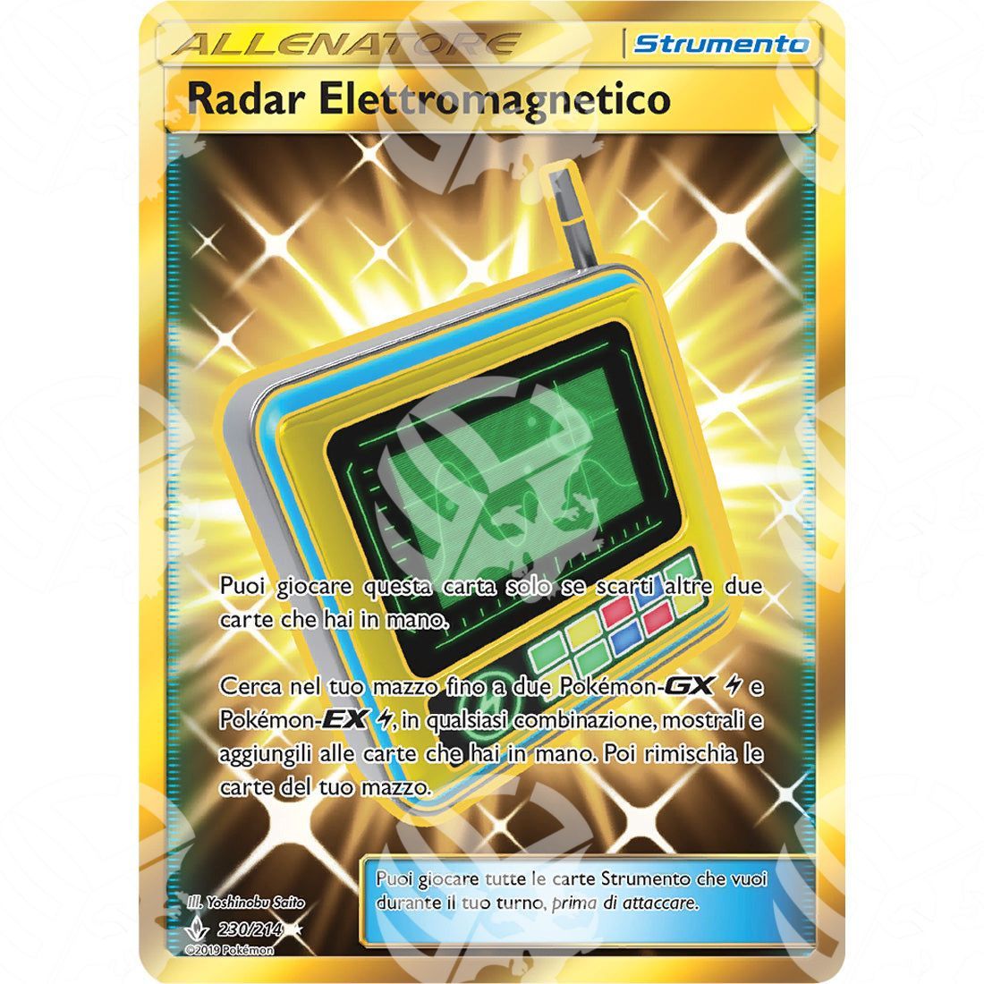 Legami Inossidabili - Electromagnetic Radar - Secret Rare 230/214 - Warcard - Legami Inossidabili - Electromagnetic Radar - Secret Rare 230/214 i prezzi più bassi sul mercato, solo da www.warcardshop.com! Carte singole, box, buste e mazzi.