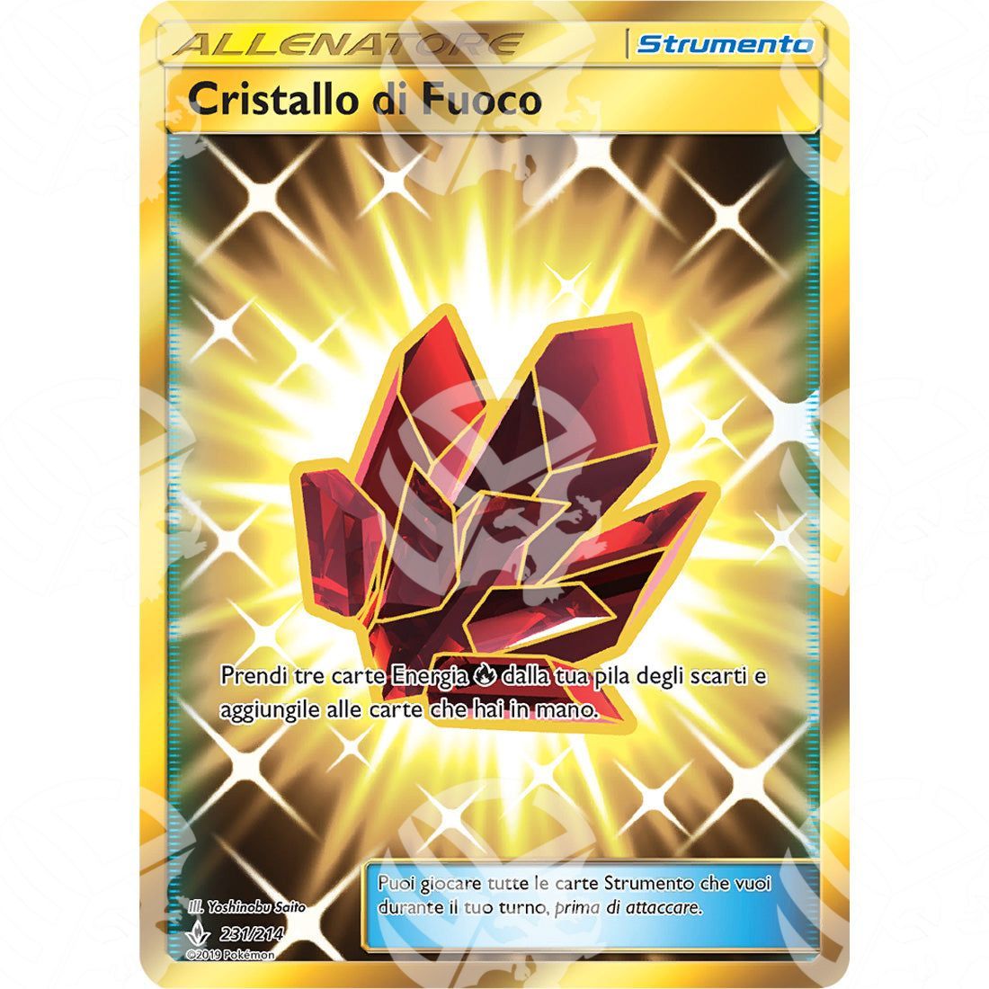 Legami Inossidabili - Fire Crystal - Secret Rare 231/214 - Warcard - Legami Inossidabili - Fire Crystal - Secret Rare 231/214 i prezzi più bassi sul mercato, solo da www.warcardshop.com! Carte singole, box, buste e mazzi.