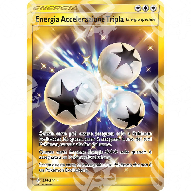 Legami Inossidabili - Triple Acceleration Energy - Secret Rare 234/214 - Warcard - Legami Inossidabili - Triple Acceleration Energy - Secret Rare 234/214 i prezzi più bassi sul mercato, solo da www.warcardshop.com! Carte singole, box, buste e mazzi.