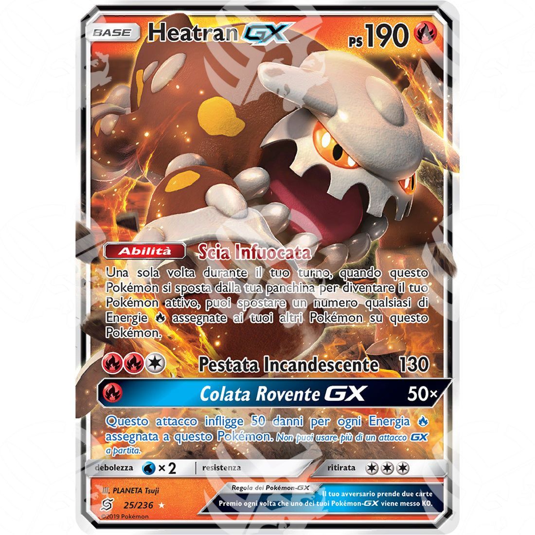 Sintonia Mentale - Heatran GX - Secret Rare 25/236 - Warcard - Sintonia Mentale - Heatran GX - Secret Rare 25/236 i prezzi più bassi sul mercato, solo da www.warcardshop.com! Carte singole, box, buste e mazzi.