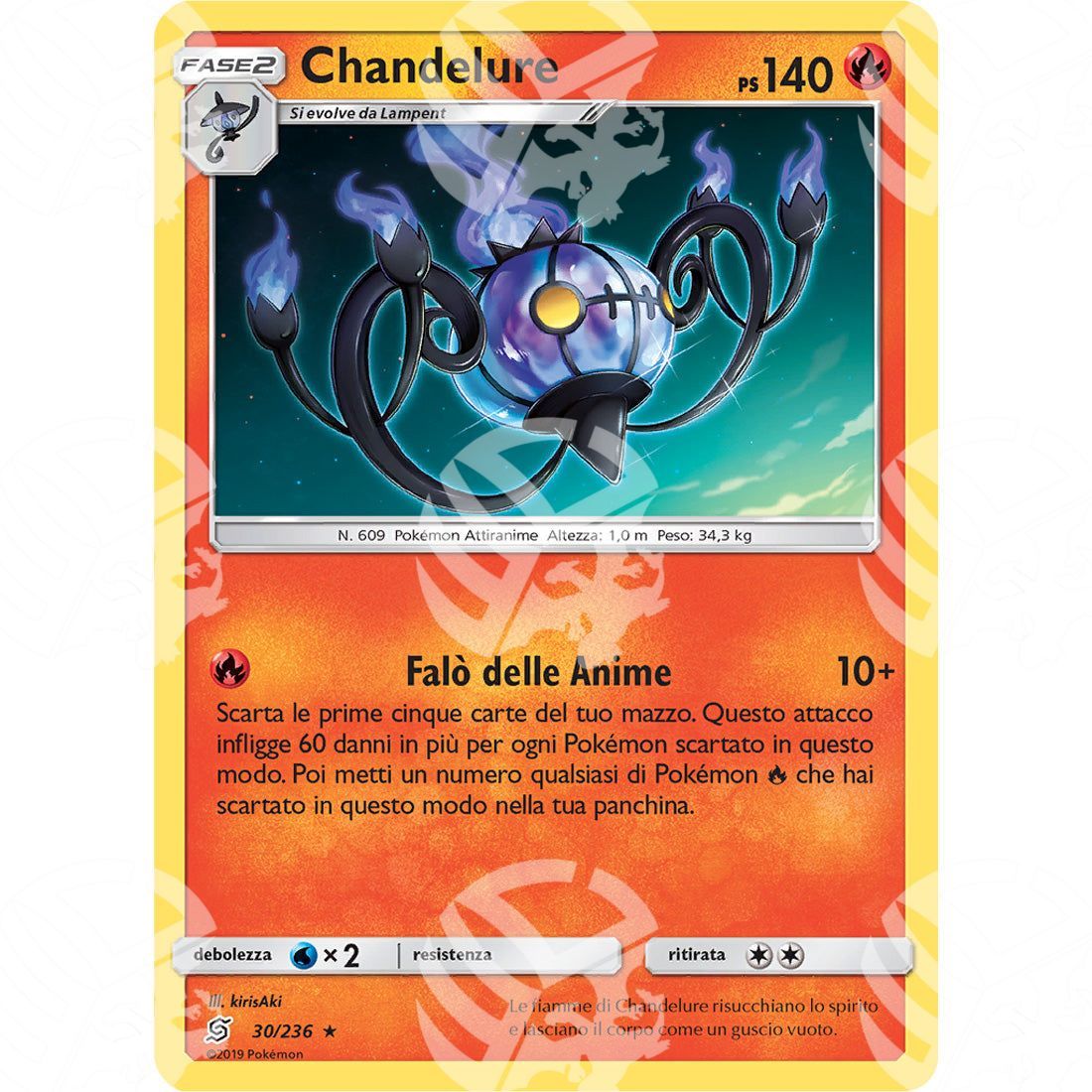 Sintonia Mentale - Chandelure - Holo Rare 30/236 - Warcard - Sintonia Mentale - Chandelure - Holo Rare 30/236 i prezzi più bassi sul mercato, solo da www.warcardshop.com! Carte singole, box, buste e mazzi.