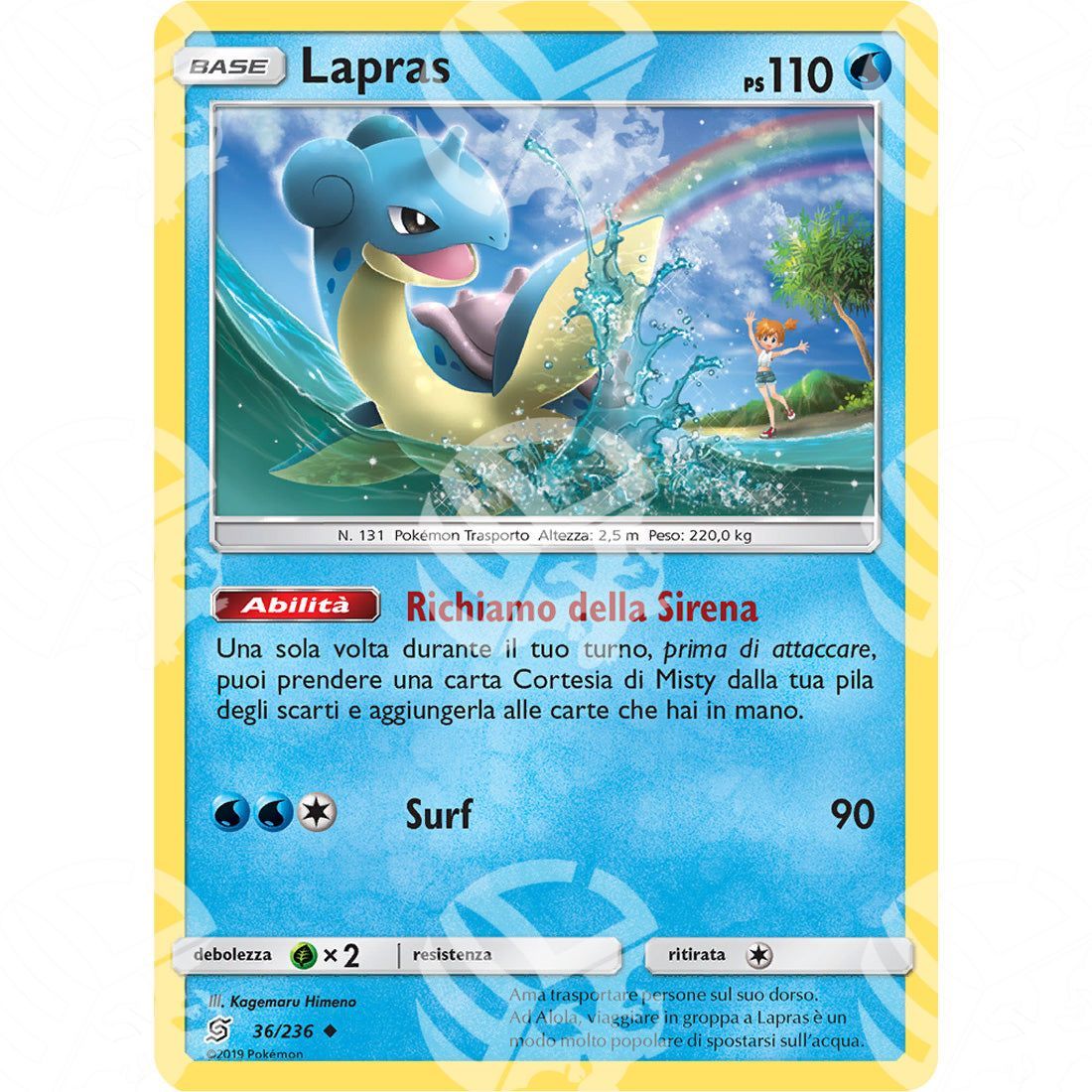 Sintonia Mentale - Lapras - 36/236 - Warcard - Sintonia Mentale - Lapras - 36/236 i prezzi più bassi sul mercato, solo da www.warcardshop.com! Carte singole, box, buste e mazzi.