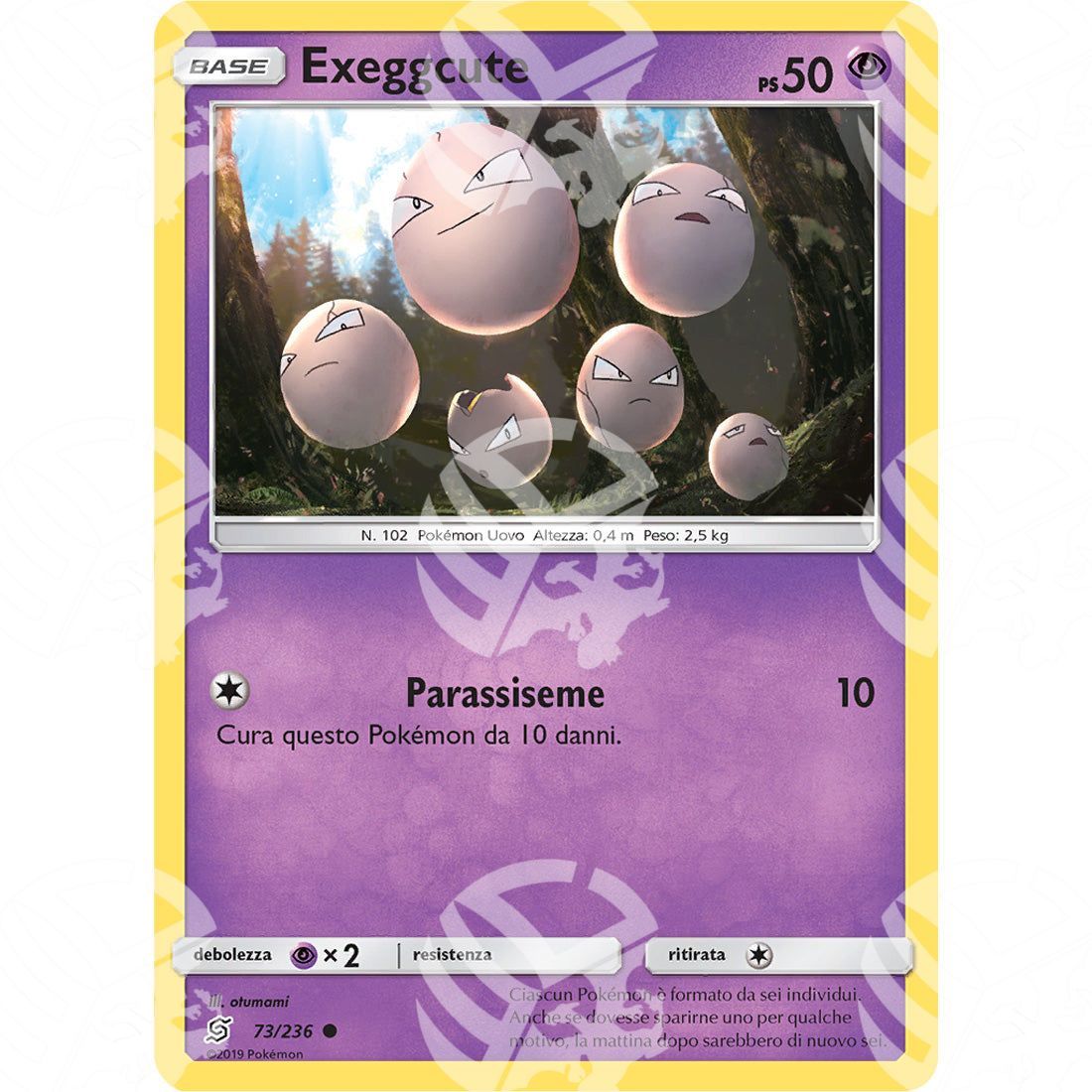 Sintonia Mentale - Exeggcute - 73/236 - Warcard - Sintonia Mentale - Exeggcute - 73/236 i prezzi più bassi sul mercato, solo da www.warcardshop.com! Carte singole, box, buste e mazzi.