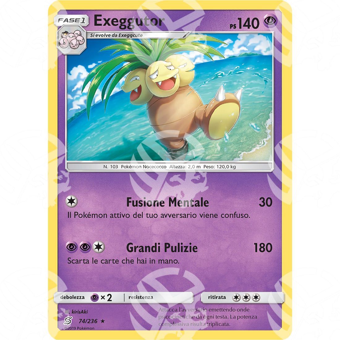 Sintonia Mentale - Exeggutor - 74/236 - Warcard - Sintonia Mentale - Exeggutor - 74/236 i prezzi più bassi sul mercato, solo da www.warcardshop.com! Carte singole, box, buste e mazzi.