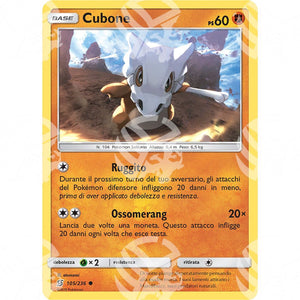 Sintonia Mentale - Cubone - 105/236 - Warcard - Sintonia Mentale - Cubone - 105/236 i prezzi più bassi sul mercato, solo da www.warcardshop.com! Carte singole, box, buste e mazzi.