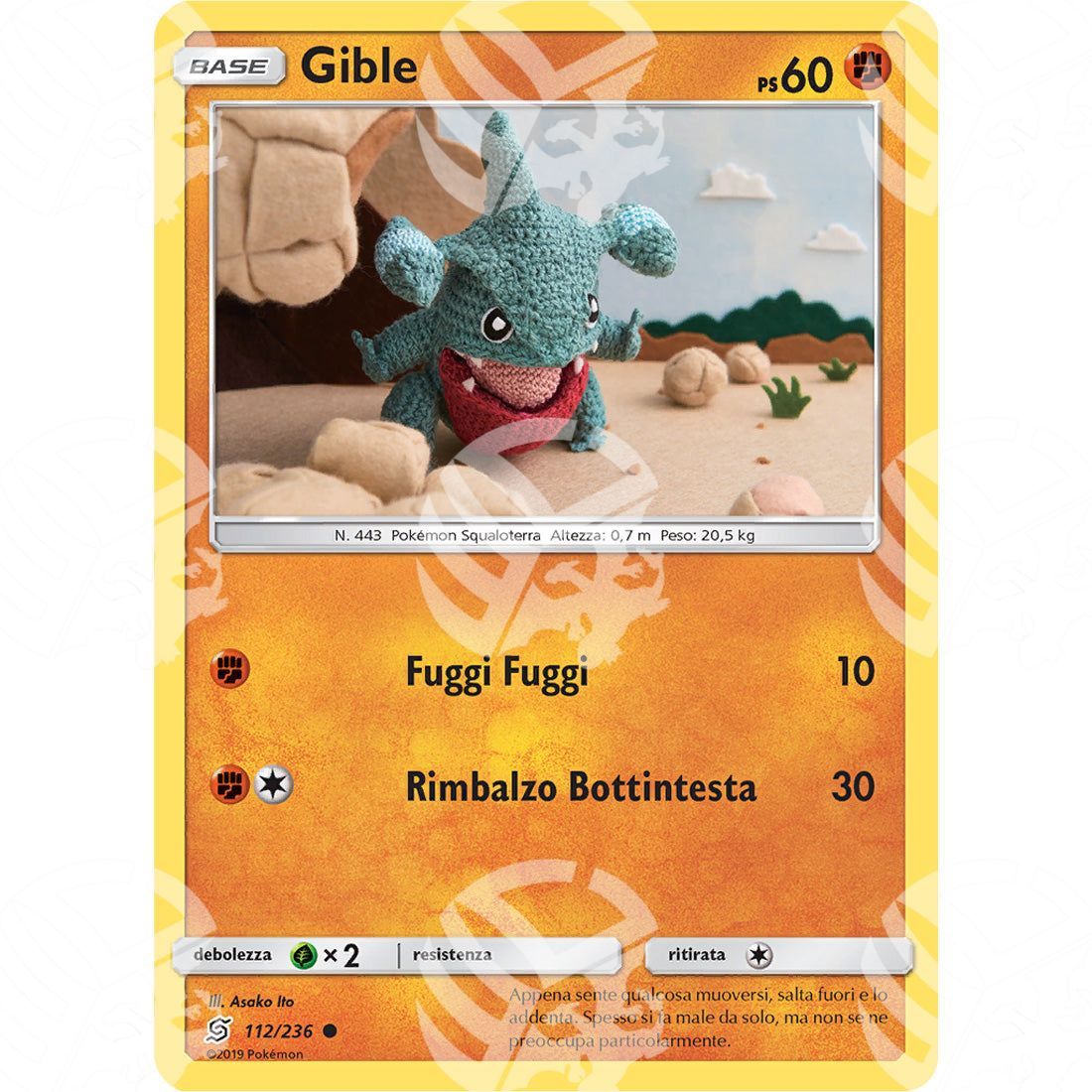 Sintonia Mentale - Gible - 112/236 - Warcard - Sintonia Mentale - Gible - 112/236 i prezzi più bassi sul mercato, solo da www.warcardshop.com! Carte singole, box, buste e mazzi.