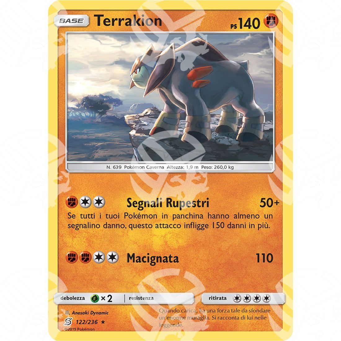 Sintonia Mentale - Terrakion - Holo Rare 122/236 - Warcard - Sintonia Mentale - Terrakion - Holo Rare 122/236 i prezzi più bassi sul mercato, solo da www.warcardshop.com! Carte singole, box, buste e mazzi.