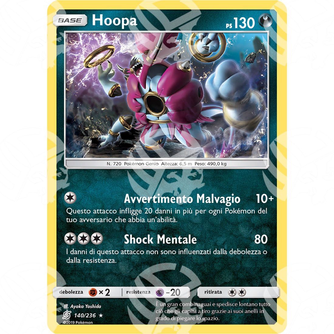 Sintonia Mentale - Hoopa - Holo Rare 140/236 - Warcard - Sintonia Mentale - Hoopa - Holo Rare 140/236 i prezzi più bassi sul mercato, solo da www.warcardshop.com! Carte singole, box, buste e mazzi.