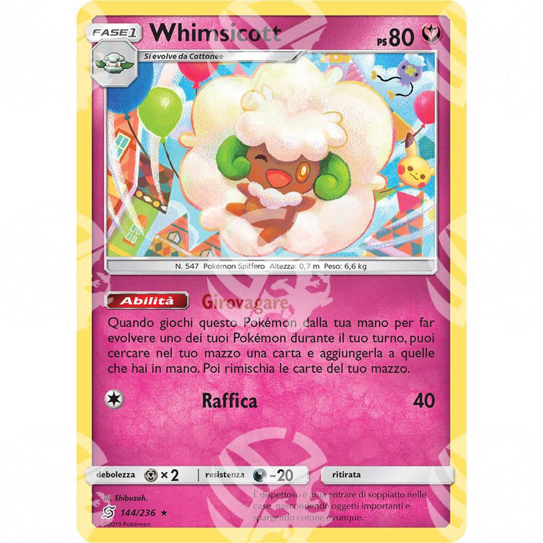 Sintonia Mentale - Whimsicott - 144/236 - Warcard - Sintonia Mentale - Whimsicott - 144/236 i prezzi più bassi sul mercato, solo da www.warcardshop.com! Carte singole, box, buste e mazzi.