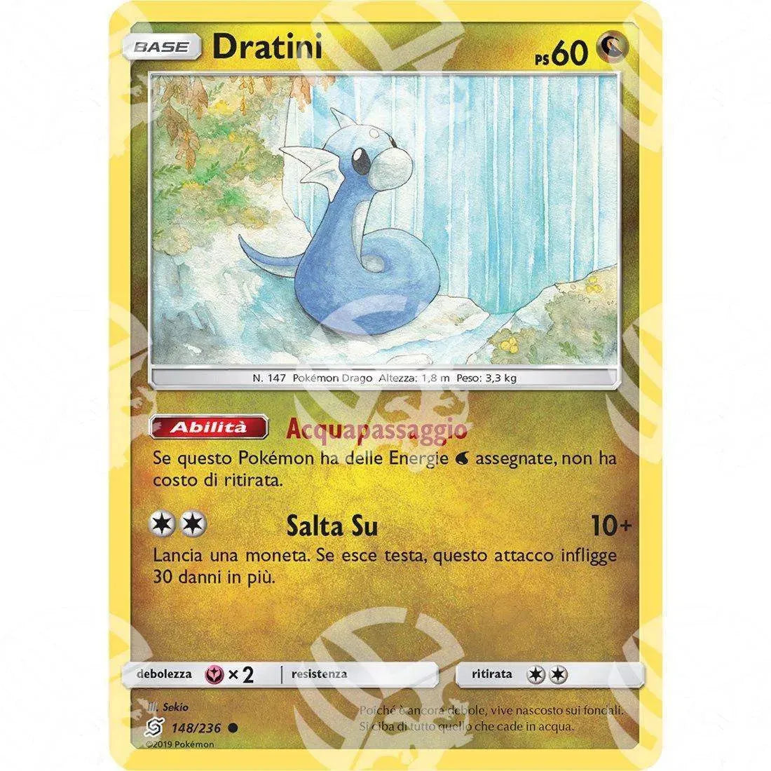 Sintonia Mentale - Dratini - 148/236 - Warcard - Sintonia Mentale - Dratini - 148/236 i prezzi più bassi sul mercato, solo da www.warcardshop.com! Carte singole, box, buste e mazzi.