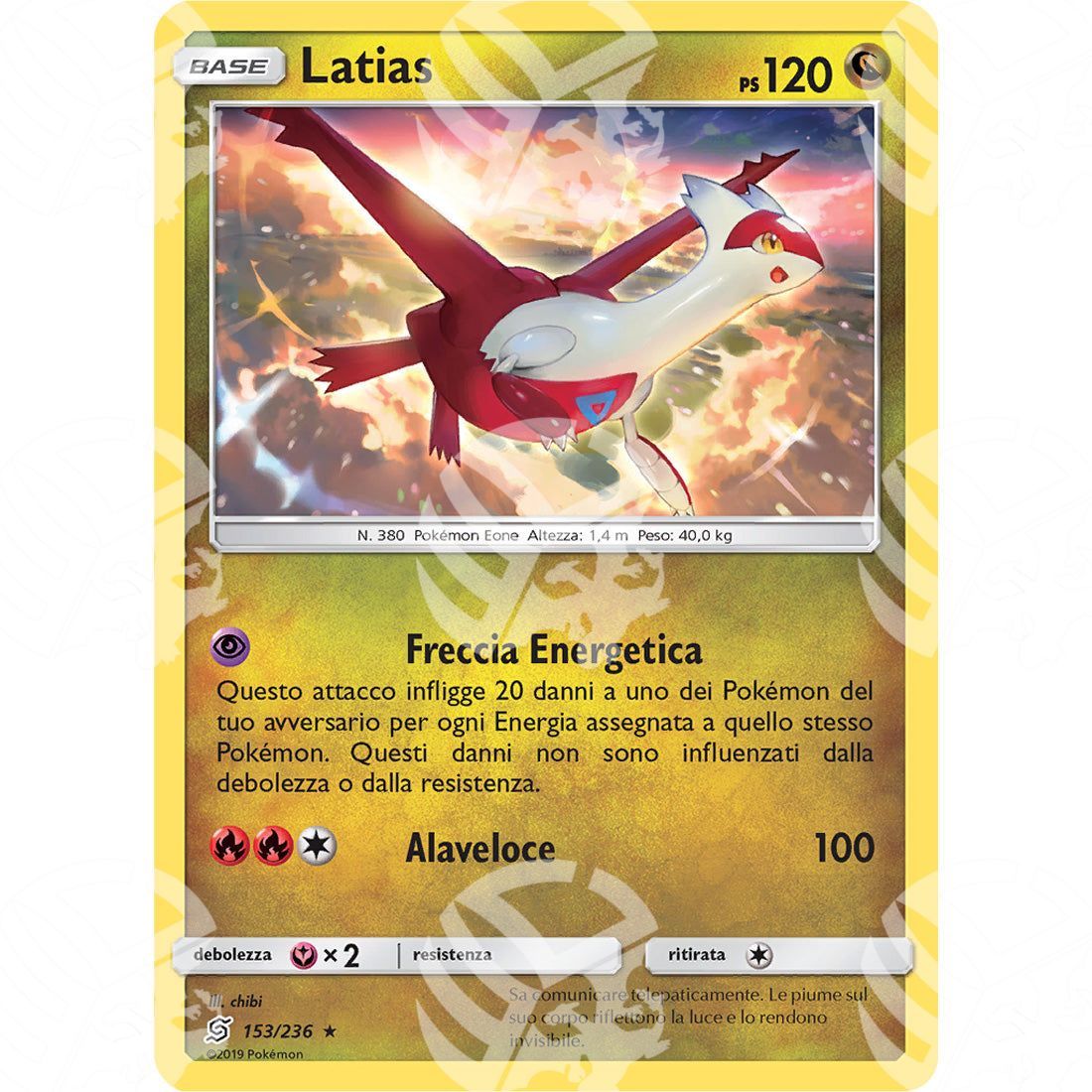 Sintonia Mentale - Latias - 153/236 - Warcard - Sintonia Mentale - Latias - 153/236 i prezzi più bassi sul mercato, solo da www.warcardshop.com! Carte singole, box, buste e mazzi.