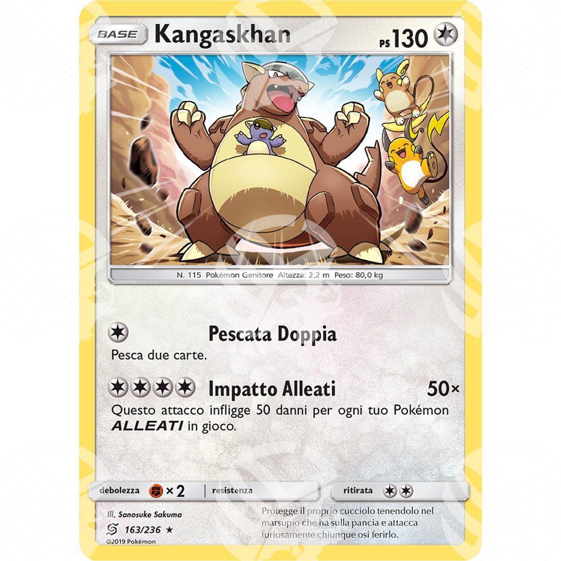 Sintonia Mentale - Kangaskhan - Holo Rare 163/236 - Warcard - Sintonia Mentale - Kangaskhan - Holo Rare 163/236 i prezzi più bassi sul mercato, solo da www.warcardshop.com! Carte singole, box, buste e mazzi.