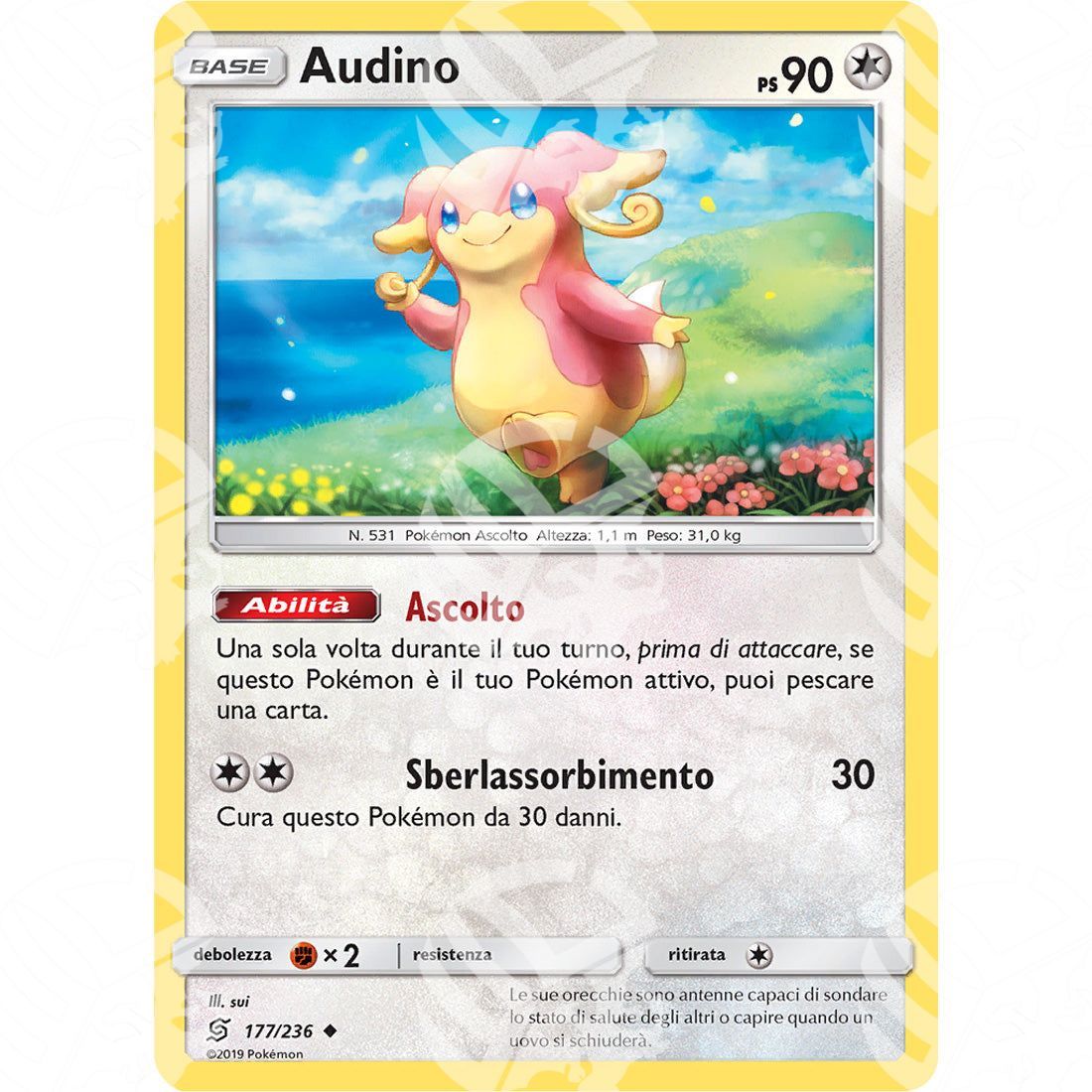 Sintonia Mentale - Audino - 177/236 - Warcard - Sintonia Mentale - Audino - 177/236 i prezzi più bassi sul mercato, solo da www.warcardshop.com! Carte singole, box, buste e mazzi.