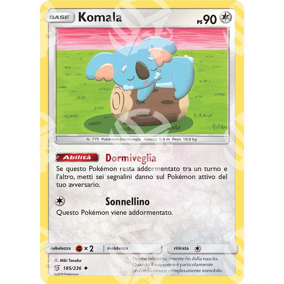 Sintonia Mentale - Komala - 185/236 - Warcard - Sintonia Mentale - Komala - 185/236 i prezzi più bassi sul mercato, solo da www.warcardshop.com! Carte singole, box, buste e mazzi.