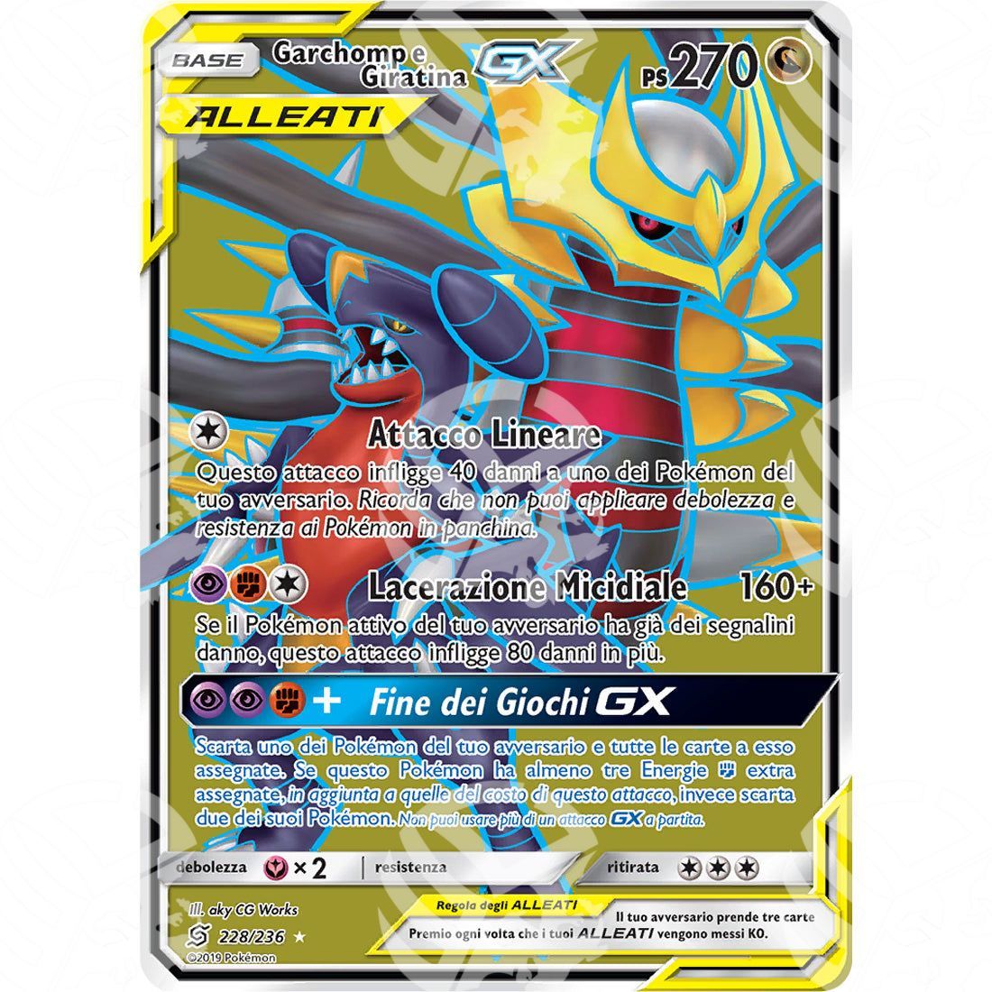 Sintonia Mentale - Garchomp & Giratina GX - Secret Rare 228/236 - Warcard - Sintonia Mentale - Garchomp & Giratina GX - Secret Rare 228/236 i prezzi più bassi sul mercato, solo da www.warcardshop.com! Carte singole, box, buste e mazzi.