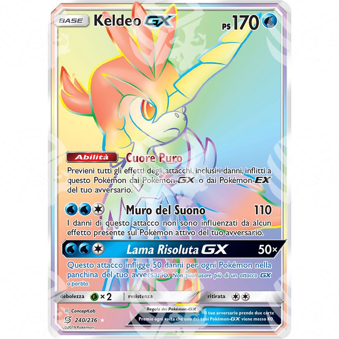 Sintonia Mentale - Keldeo GX - Rainbow 240/236 - Warcard - Sintonia Mentale - Keldeo GX - Rainbow 240/236 i prezzi più bassi sul mercato, solo da www.warcardshop.com! Carte singole, box, buste e mazzi.