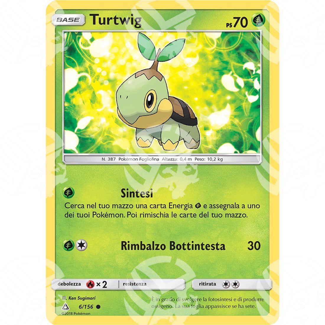 Ultraprisma - Turtwig - 6/156 - Warcard - Ultraprisma - Turtwig - 6/156 i prezzi più bassi sul mercato, solo da www.warcardshop.com! Carte singole, box, buste e mazzi.