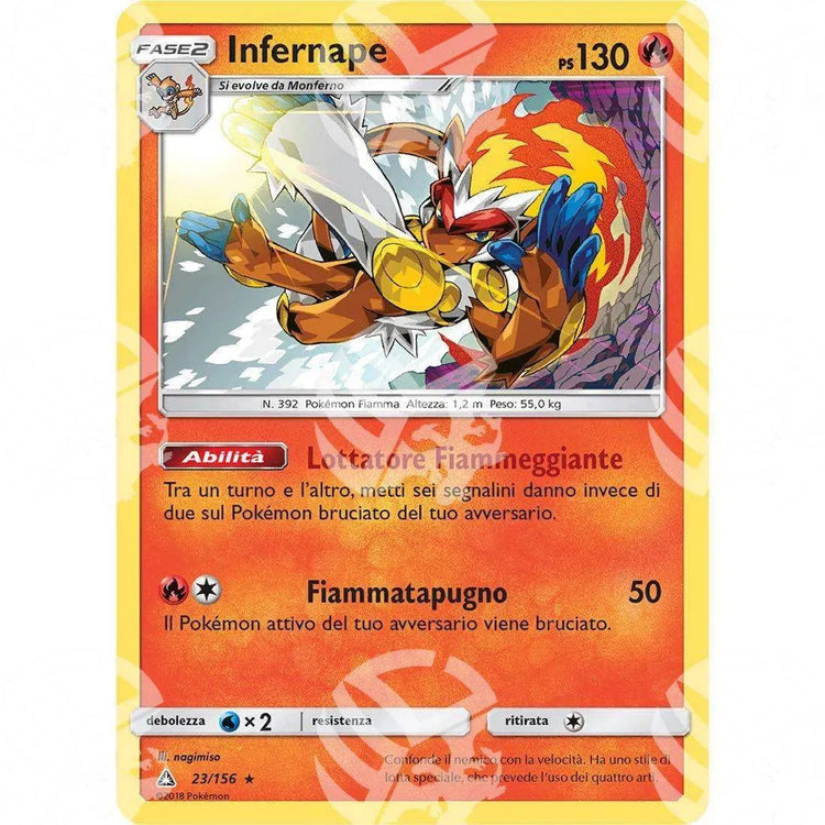 Ultraprisma - Infernape - Holo Rare 23/156 - Warcard - Ultraprisma - Infernape - Holo Rare 23/156 i prezzi più bassi sul mercato, solo da www.warcardshop.com! Carte singole, box, buste e mazzi.