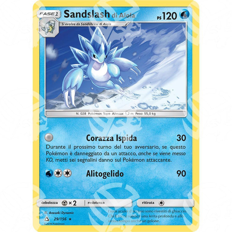 Ultraprisma - Alolan Sandslash - 29/156 - Warcard - Ultraprisma - Alolan Sandslash - 29/156 i prezzi più bassi sul mercato, solo da www.warcardshop.com! Carte singole, box, buste e mazzi.