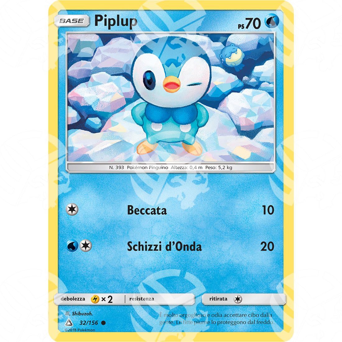 Ultraprisma - Piplup - 32/156 - Warcard - Ultraprisma - Piplup - 32/156 i prezzi più bassi sul mercato, solo da www.warcardshop.com! Carte singole, box, buste e mazzi.