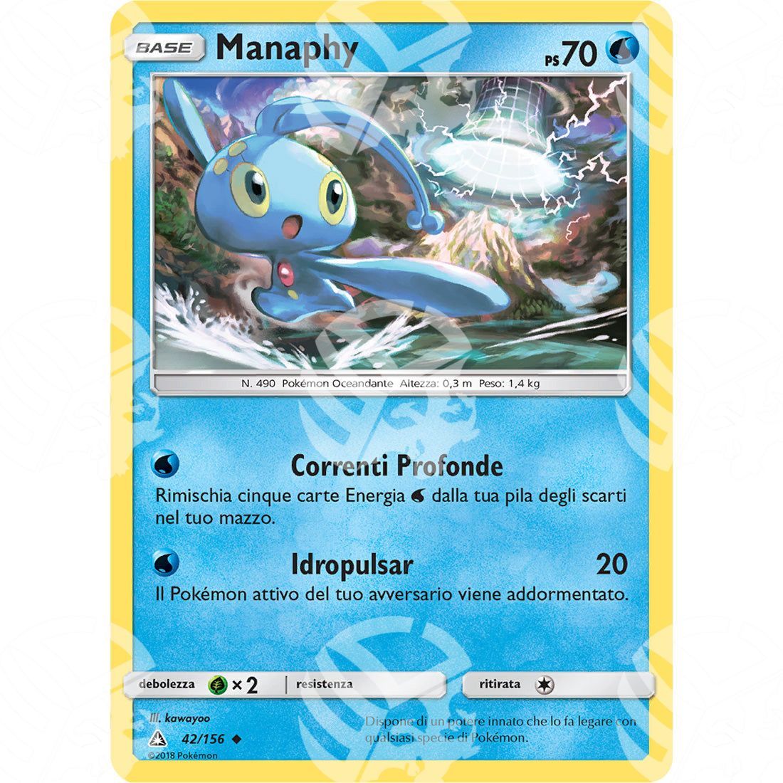 Ultraprisma - Manaphy - 42/156 - Warcard - Ultraprisma - Manaphy - 42/156 i prezzi più bassi sul mercato, solo da www.warcardshop.com! Carte singole, box, buste e mazzi.