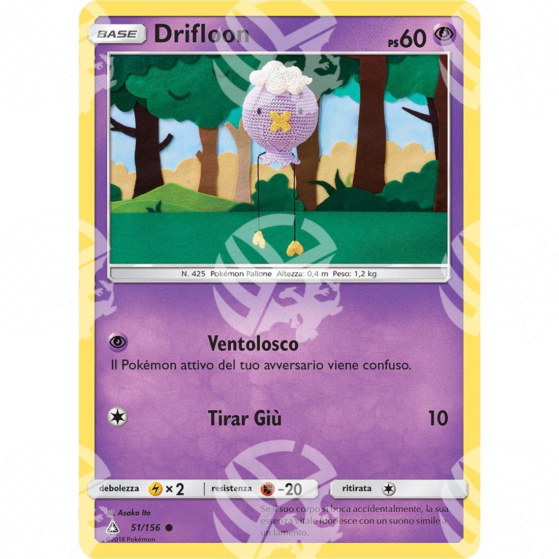 Ultraprisma - Drifloon - 51/156 - Warcard - Ultraprisma - Drifloon - 51/156 i prezzi più bassi sul mercato, solo da www.warcardshop.com! Carte singole, box, buste e mazzi.