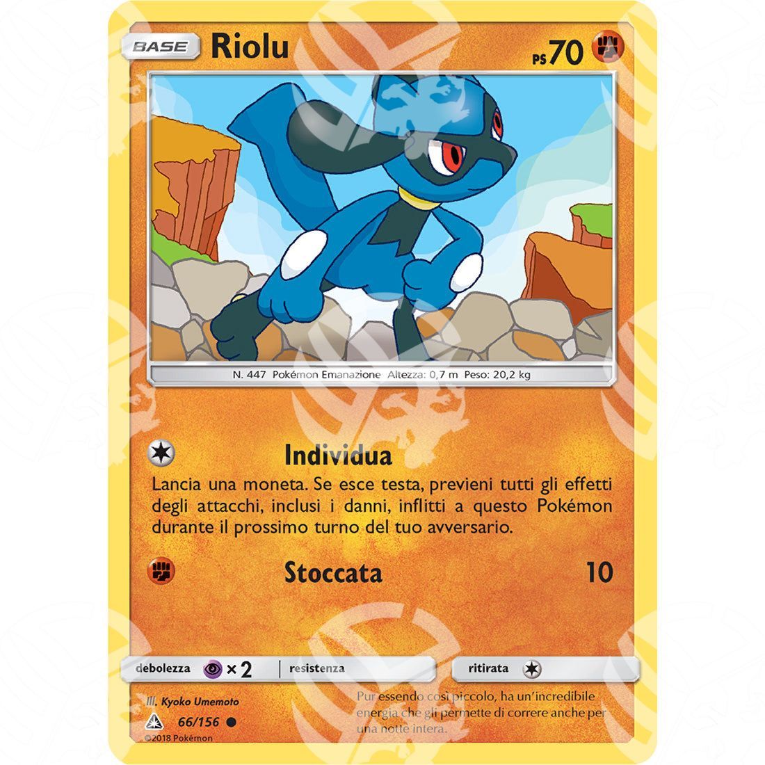 Ultraprisma - Riolu - 66/156 - Warcard - Ultraprisma - Riolu - 66/156 i prezzi più bassi sul mercato, solo da www.warcardshop.com! Carte singole, box, buste e mazzi.