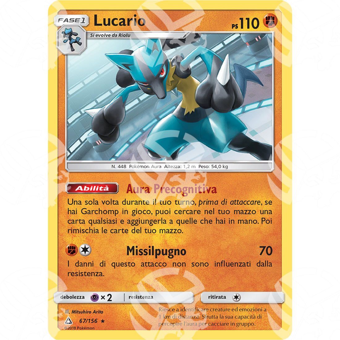 Ultraprisma - Lucario - Holo Rare 67/156 - Warcard - Ultraprisma - Lucario - Holo Rare 67/156 i prezzi più bassi sul mercato, solo da www.warcardshop.com! Carte singole, box, buste e mazzi.