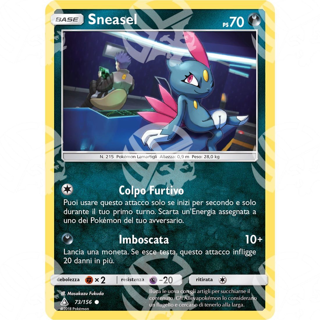 Ultraprisma - Sneasel - 73/156 - Warcard - Ultraprisma - Sneasel - 73/156 i prezzi più bassi sul mercato, solo da www.warcardshop.com! Carte singole, box, buste e mazzi.