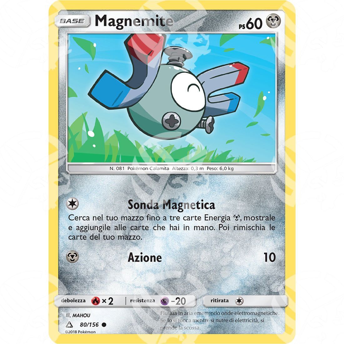 Ultraprisma - Magnemite - 80/156 - Warcard - Ultraprisma - Magnemite - 80/156 i prezzi più bassi sul mercato, solo da www.warcardshop.com! Carte singole, box, buste e mazzi.