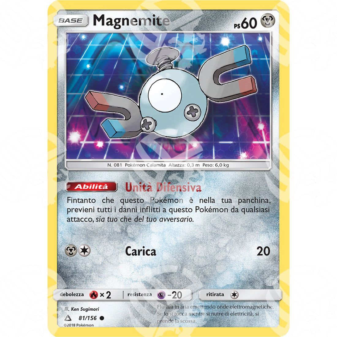 Ultraprisma - Magnemite - 81/156 - Warcard - Ultraprisma - Magnemite - 81/156 i prezzi più bassi sul mercato, solo da www.warcardshop.com! Carte singole, box, buste e mazzi.