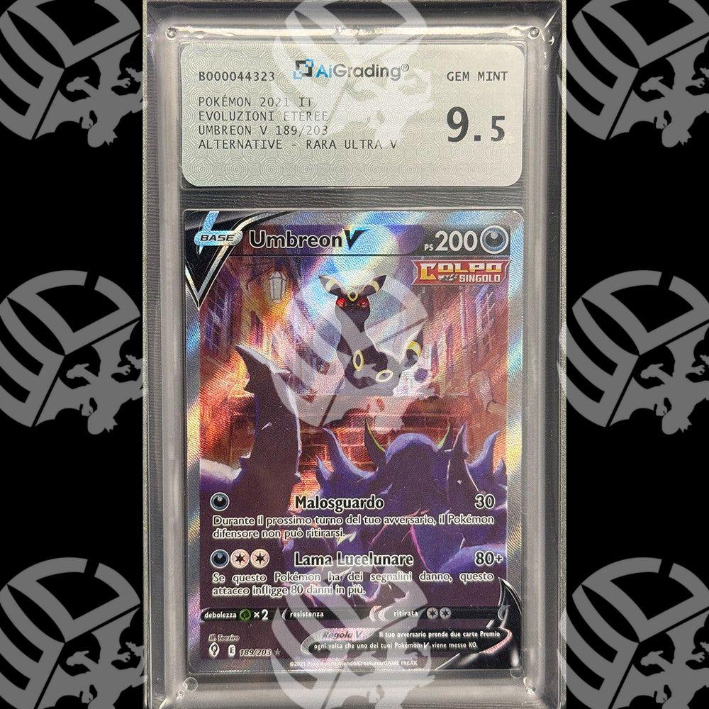 Umbreon V Evoluzioni Eteree - AIGRADING 9,5 - Warcard - Gradate i prezzi più bassi sul mercato, solo da www.warcardshop.com! Carte singole, box, buste e mazzi.