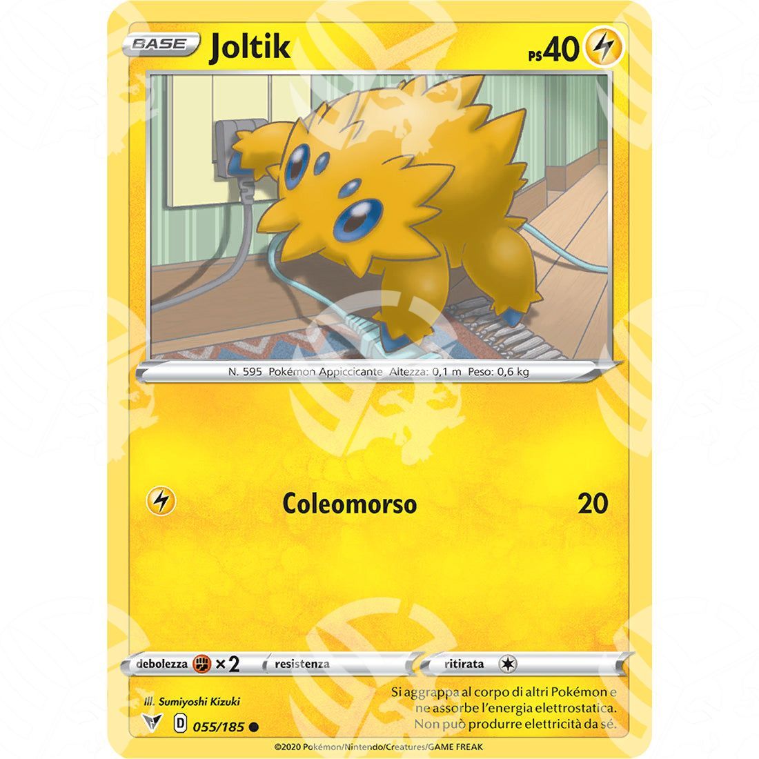 Voltaggio Sfolgorante - Joltik - 055/185 - Warcard - Voltaggio Sfolgorante - Joltik - 055/185 i prezzi più bassi sul mercato, solo da www.warcardshop.com! Carte singole, box, buste e mazzi.