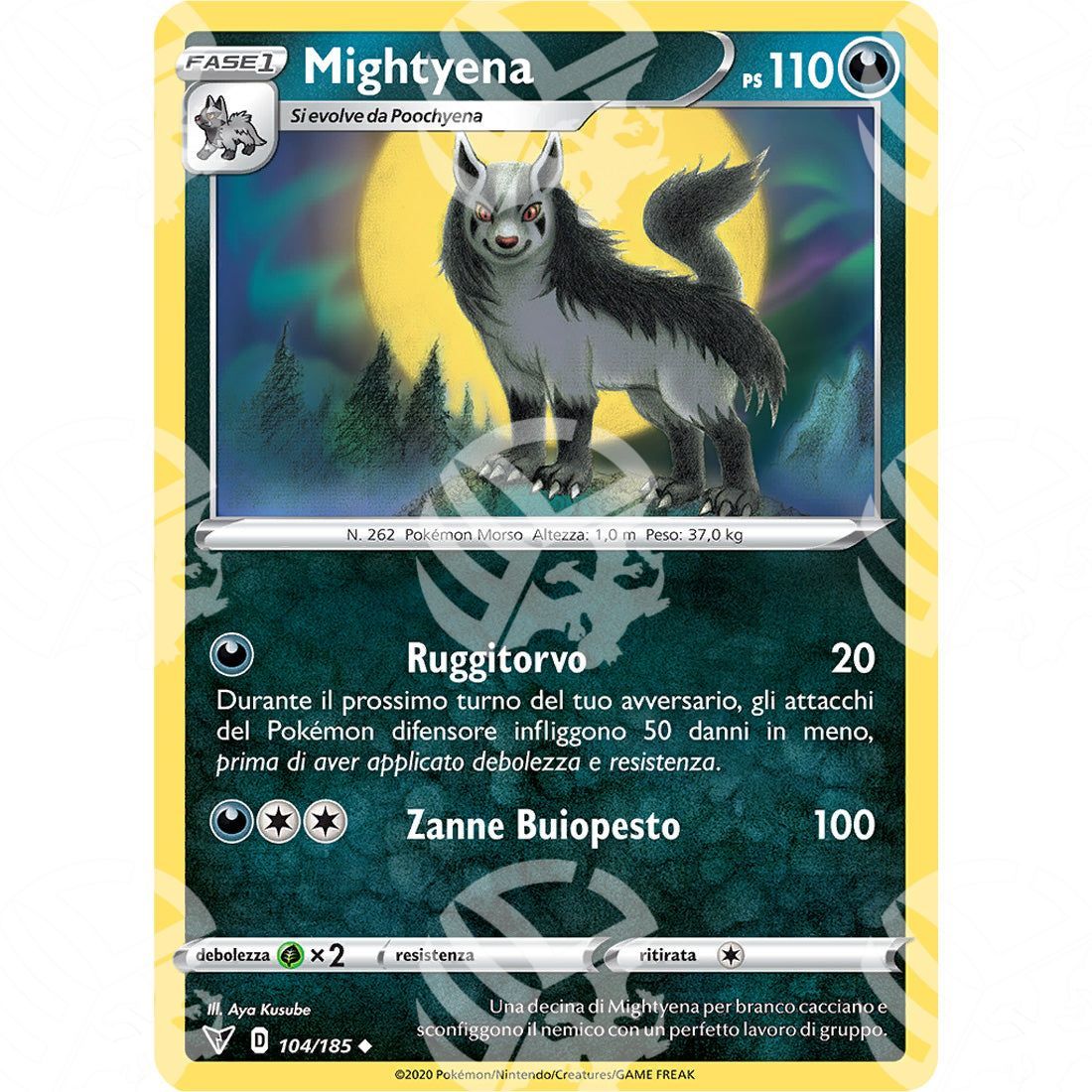 Voltaggio Sfolgorante - Mightyena - 104/185 - Warcard - Voltaggio Sfolgorante - Mightyena - 104/185 i prezzi più bassi sul mercato, solo da www.warcardshop.com! Carte singole, box, buste e mazzi.