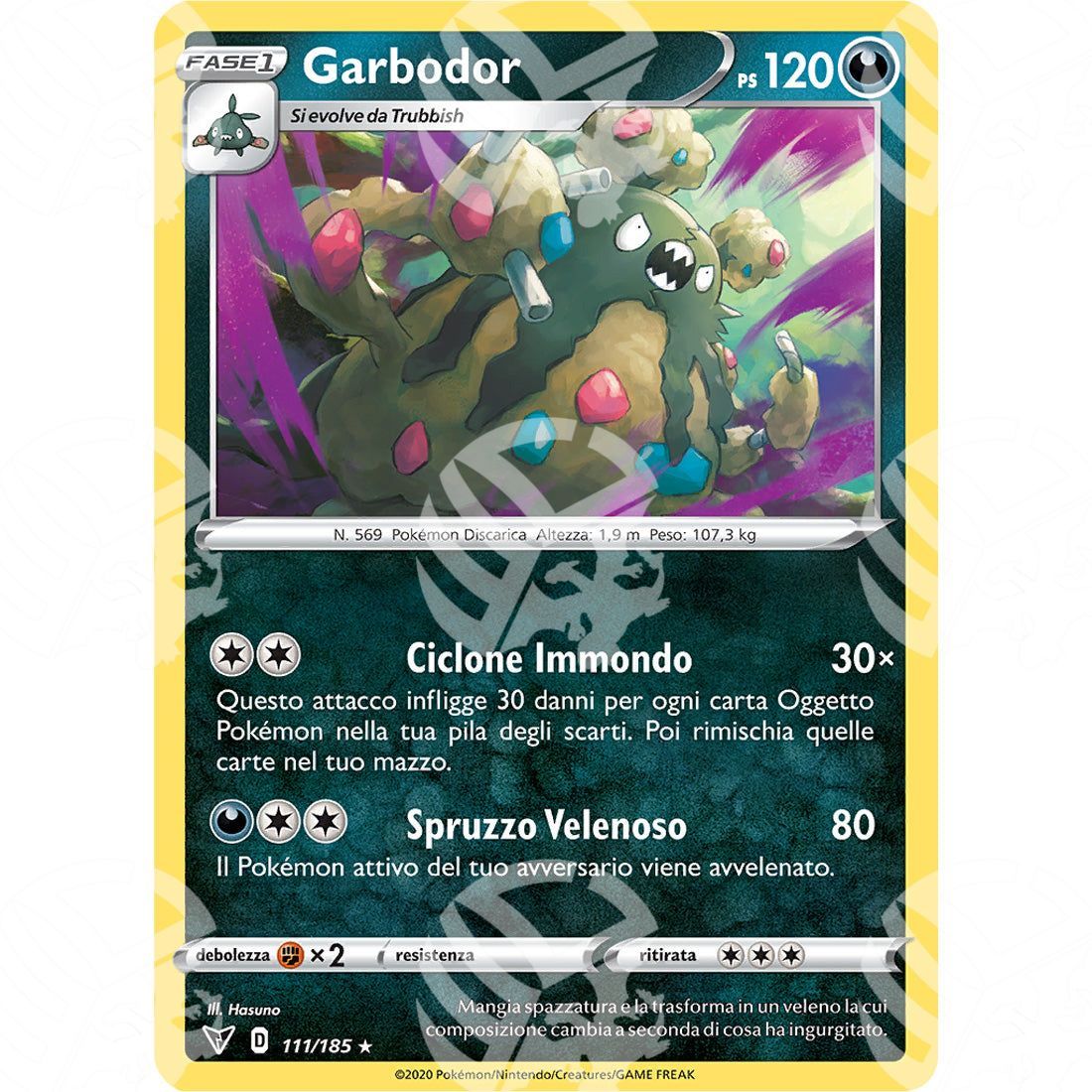 Voltaggio Sfolgorante - Garbodor - 111/185 - Warcard - Voltaggio Sfolgorante - Garbodor - 111/185 i prezzi più bassi sul mercato, solo da www.warcardshop.com! Carte singole, box, buste e mazzi.