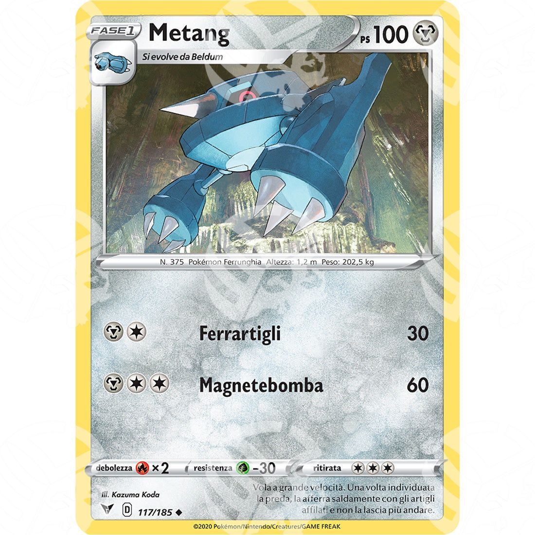 Voltaggio Sfolgorante - Metang - 117/185 - Warcard - Voltaggio Sfolgorante - Metang - 117/185 i prezzi più bassi sul mercato, solo da www.warcardshop.com! Carte singole, box, buste e mazzi.