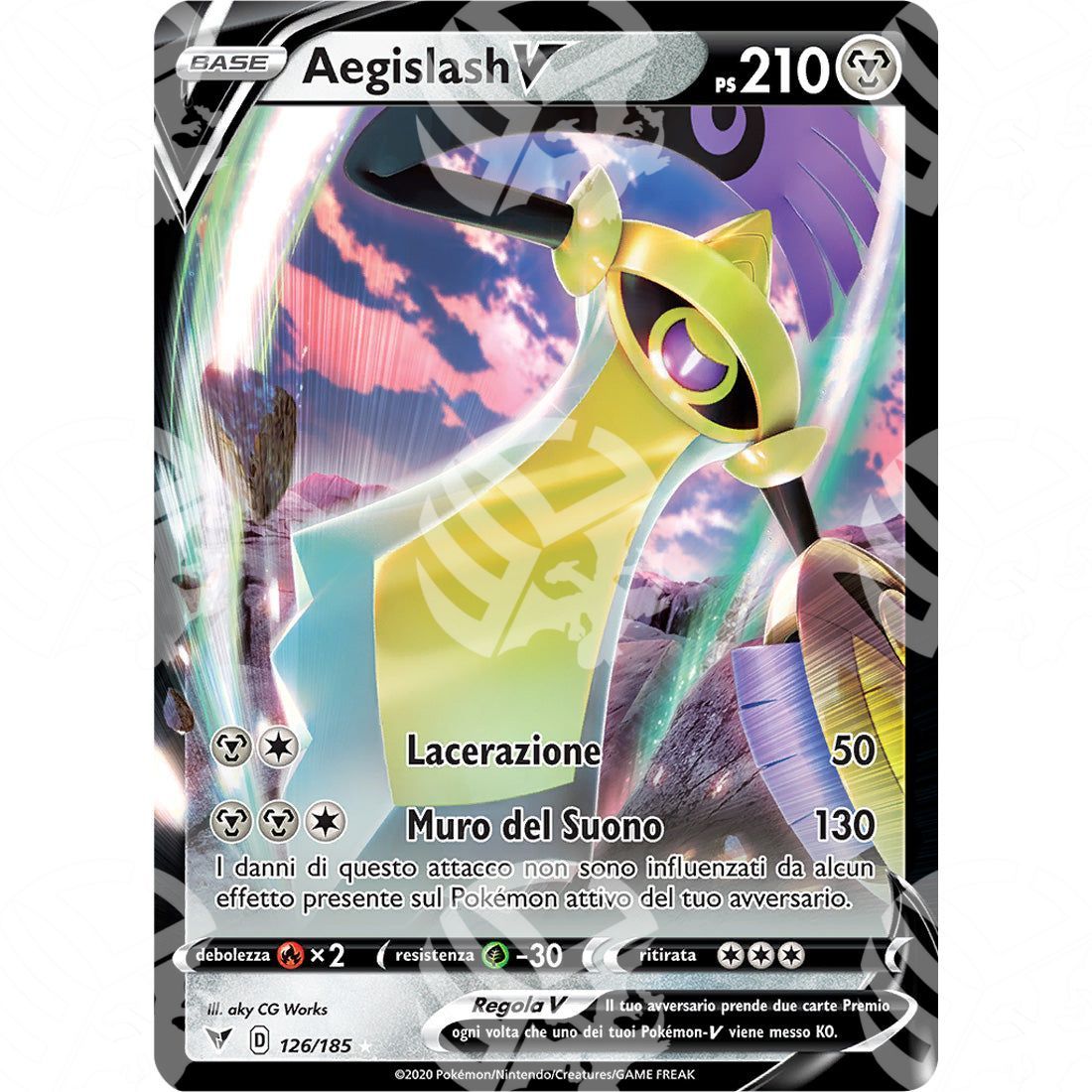 Voltaggio Sfolgorante - Aegislash V - 126/185 - Warcard - Voltaggio Sfolgorante - Aegislash V - 126/185 i prezzi più bassi sul mercato, solo da www.warcardshop.com! Carte singole, box, buste e mazzi.