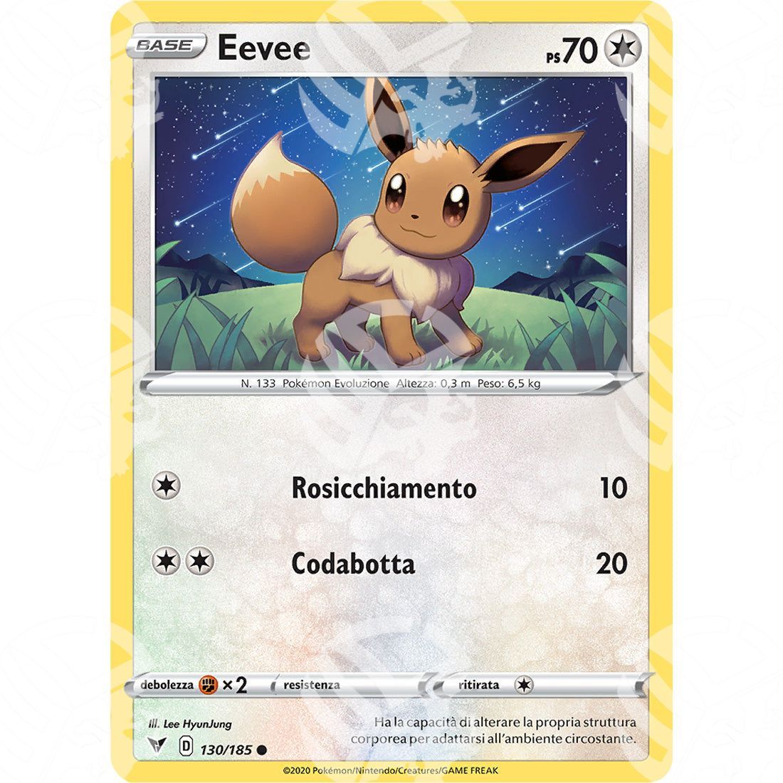 Voltaggio Sfolgorante - Eevee - 130/185 - Warcard - Voltaggio Sfolgorante - Eevee - 130/185 i prezzi più bassi sul mercato, solo da www.warcardshop.com! Carte singole, box, buste e mazzi.